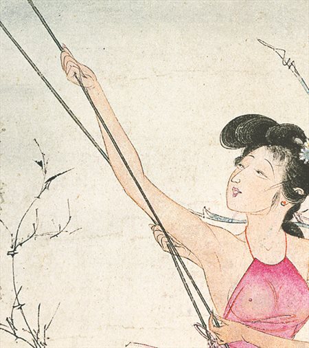 鄂温克-胡也佛的仕女画和最知名的金瓶梅秘戏图